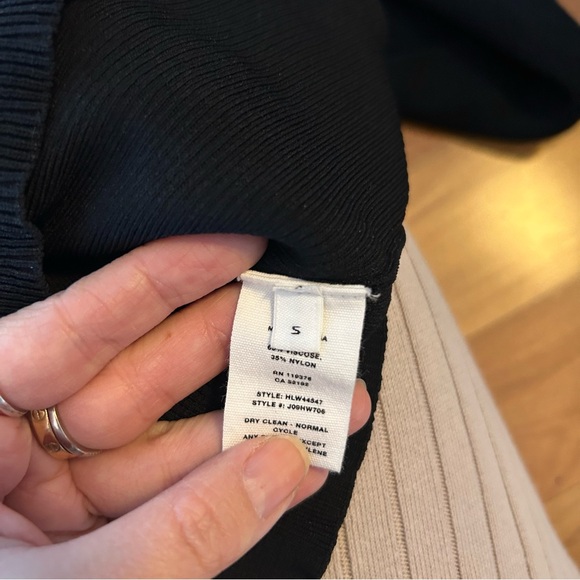 Helmut Lang asymmetrical top size small black - Picture 2 of 5